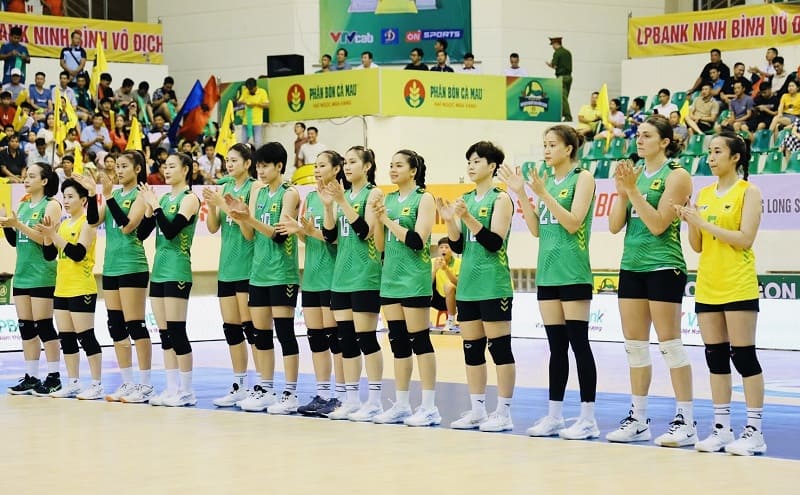 VTV Binh Dien Long An team has the opportunity to go to Brazil to compete in December. Photo: VTVBDLA