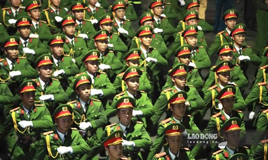 Lộ trình điều chỉnh tuổi nghỉ hưu của sĩ quan công an được nêu rõ tại Thông tư 88/2025. Ảnh: Minh Dân