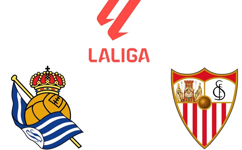 Real Sociedad vs Sevilla in La Liga. Graphics: Van An
