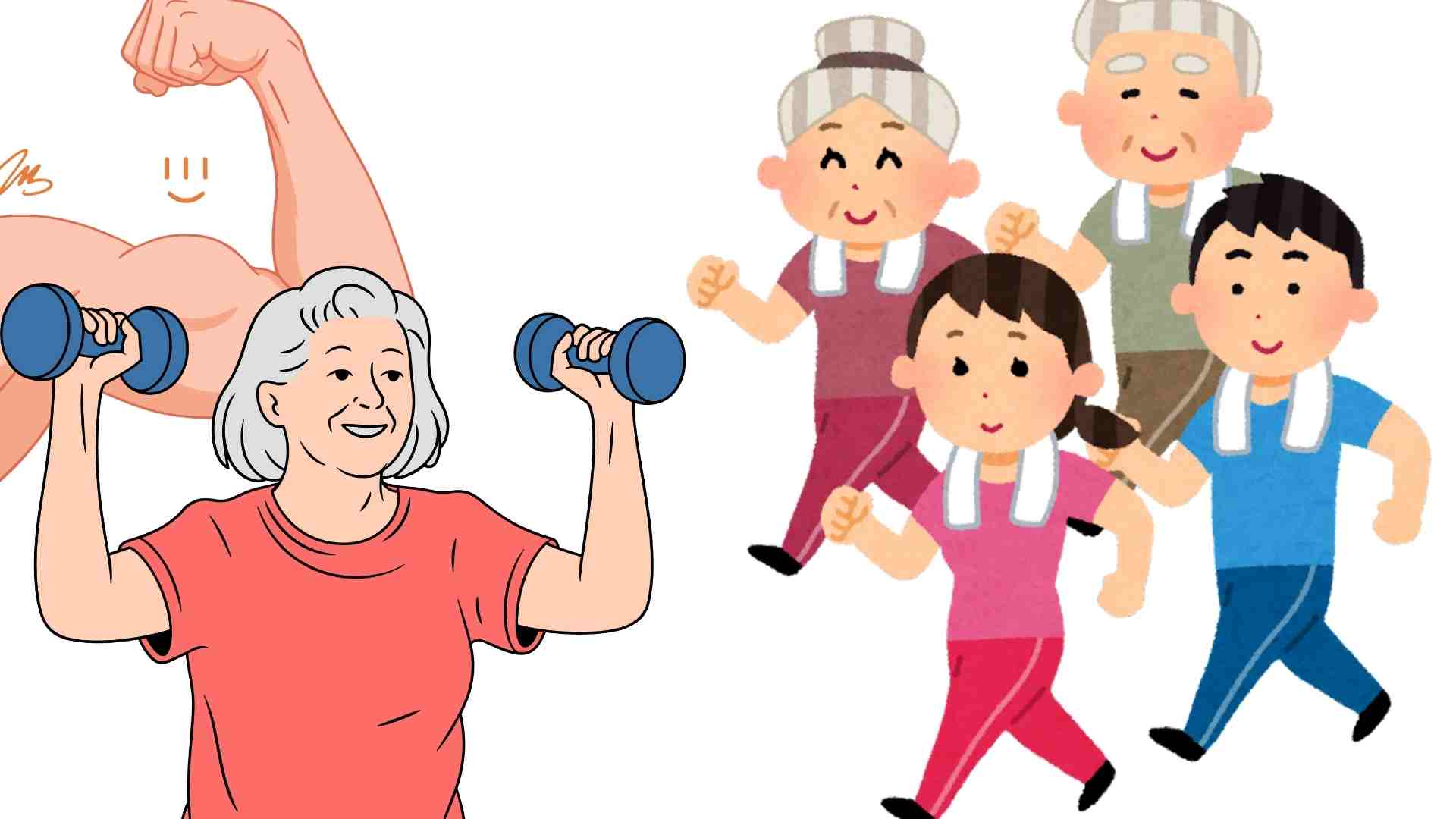 正しく歩くことは筋力を高めるのに役立ちます。グラフィック：ハ・メイ