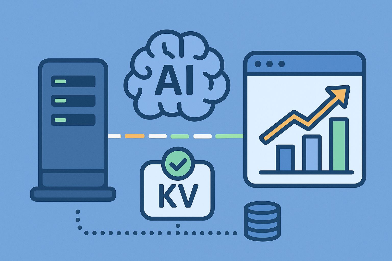 Tensormesh huy dong 4,5 trieu USD de tang toc may chu AI. Do hoa: Hao Thien