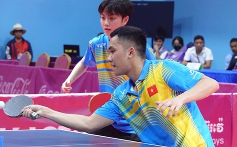 Athletes preparing for the 33rd SEA Games of the Vietnam Table Tennis Team will participate in the 2025 National Outstanding Tennis Tournament. Photo: Thanh Vu