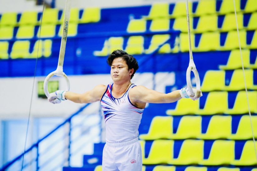 Nguyen Van Khanh Phong est le meilleur joueur de l'equipe nationale vietnamienne mais n'a toujours pas acces au groupe de tete mondiale en ce moment. Photo : Minh Dan