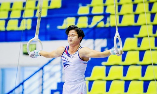 Nguyễn Văn Khánh Phong là tuyển thủ hàng đầu của Việt Nam nhưng vẫn chưa thể tiếp cận nhóm đầu thế giới lúc này. Ảnh: Minh Dân