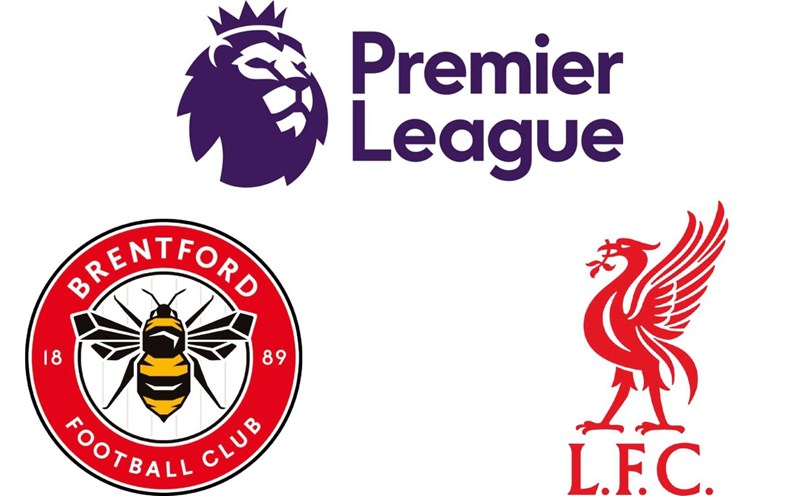 Brentford vs Liverpool in the Premier League. Graphics: Van An