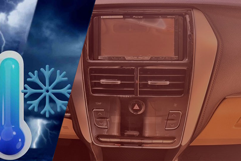How to operate a car air conditioner in cold weather. Graphics: Thien Nhan