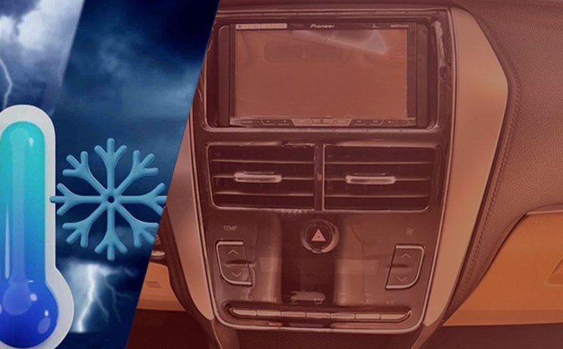 How to operate a car air conditioner in cold weather. Graphics: Thien Nhan
