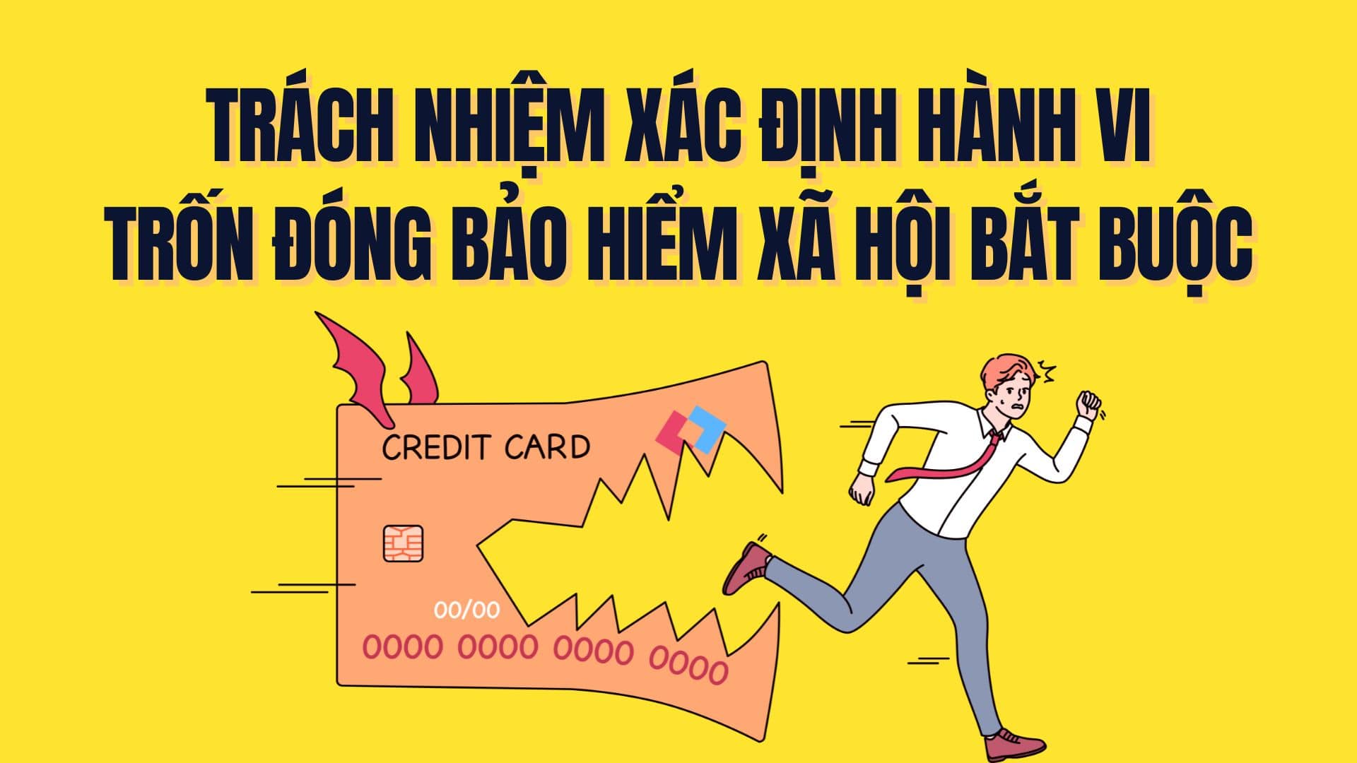 Responsibility for determining the act of evading compulsory social insurance (SI). Graphics: Tra My