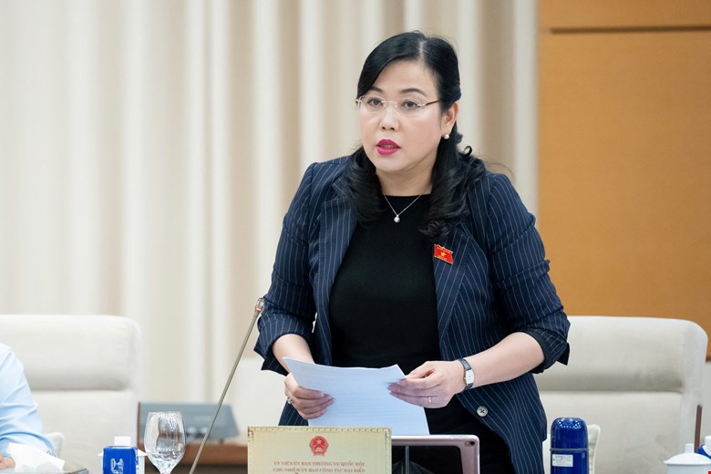 Ms. Nguyen Thanh Hai - new Chairman of the Committee for Science, Technology and Environment. Photo: Pham Dong