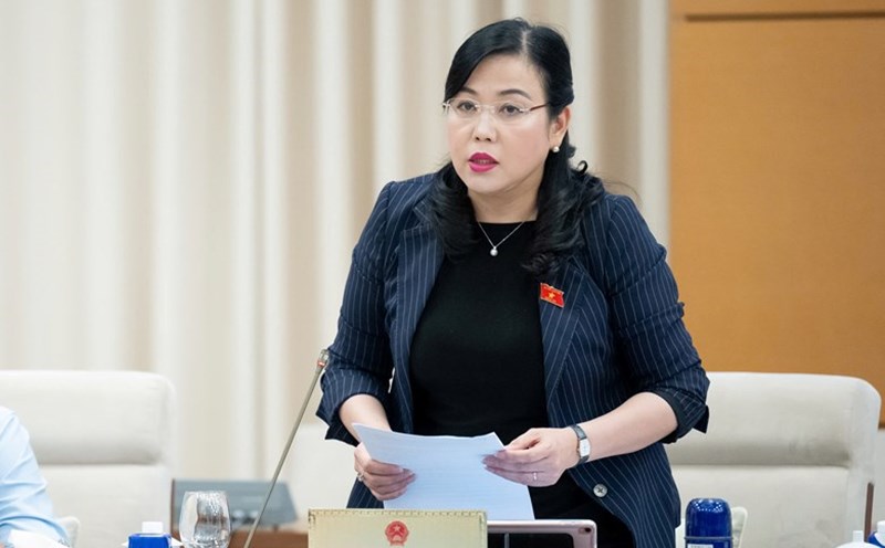 Ms. Nguyen Thanh Hai - new Chairman of the Committee for Science, Technology and Environment. Photo: Pham Dong