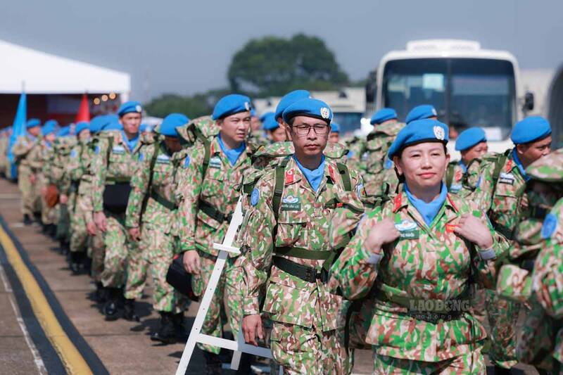 Bo Quoc phong dang lay y kien du thao Thong tu ve tieu chuan suc khoe, kham suc khoe quan nhan tham gia gin giu hoa binh Lien hop quoc. Anh: Ai Van