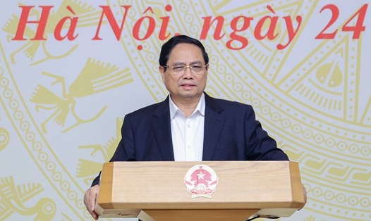 Ủy viên Bộ Chính trị, Thủ tướng Chính phủ Phạm Minh Chính cho biết Chính phủ sẽ ban hành nghị quyết mới về đột phá phát triển nhà ở xã hội. Ảnh: Nhật Bắc