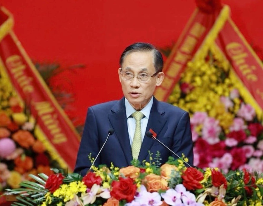 Mr. Le Hoai Trung - Secretary of the Party Central Committee, Secretary of the Party Committee, Minister of Foreign Affairs. Photo: Pham Dong