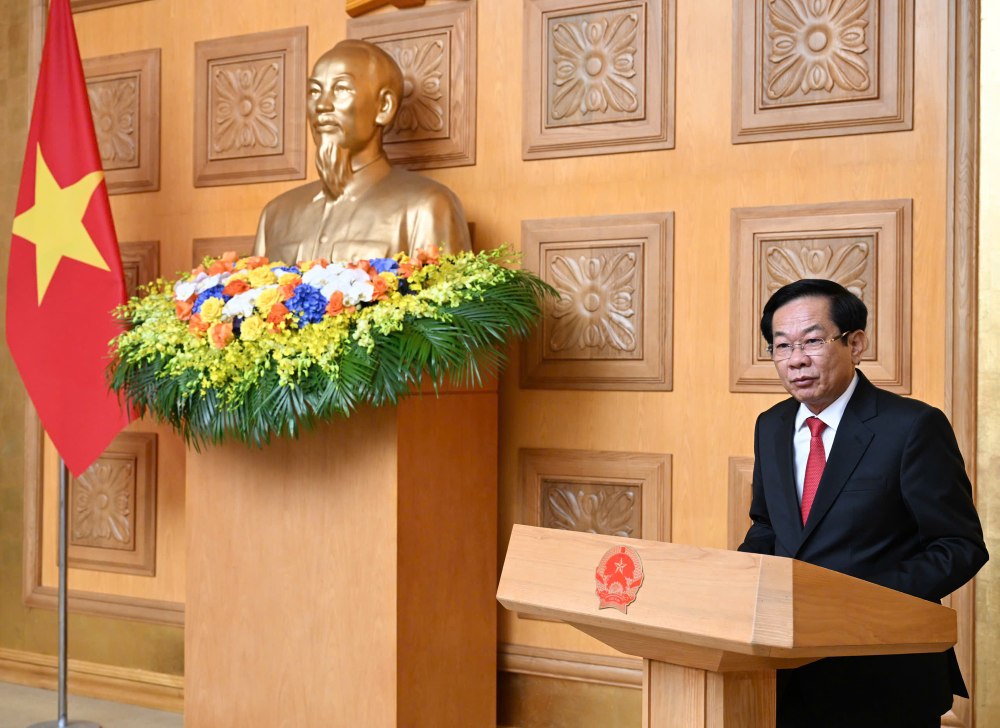 The National Assembly approved the appointment of Mr. Do Thanh Binh - Permanent Deputy Minister of Home Affairs, to hold the position of Minister of Home Affairs. Photo: VGP