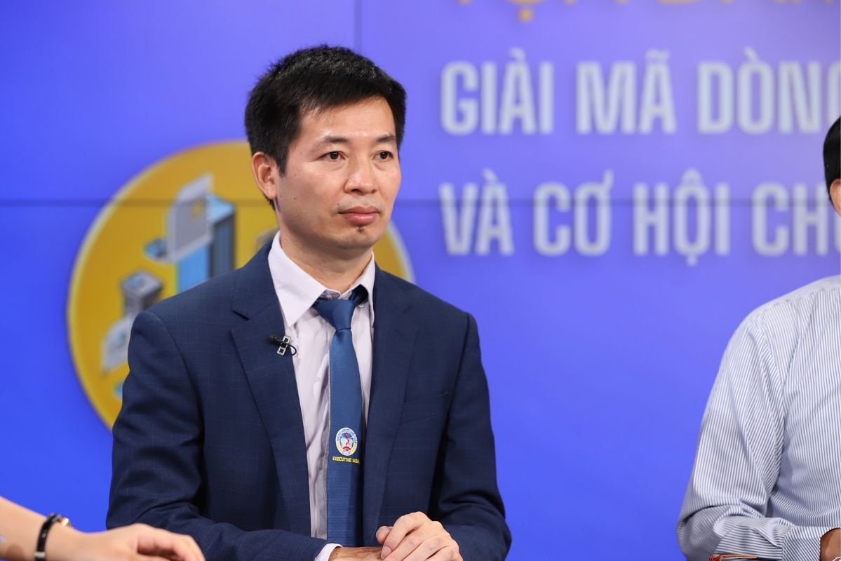 Ong Nguyen Quang Huy - CEO Khoa Tai chinh - Ngan hang neu nguyen nhan moi tac dong toi gia nha. Anh: Phan Anh 