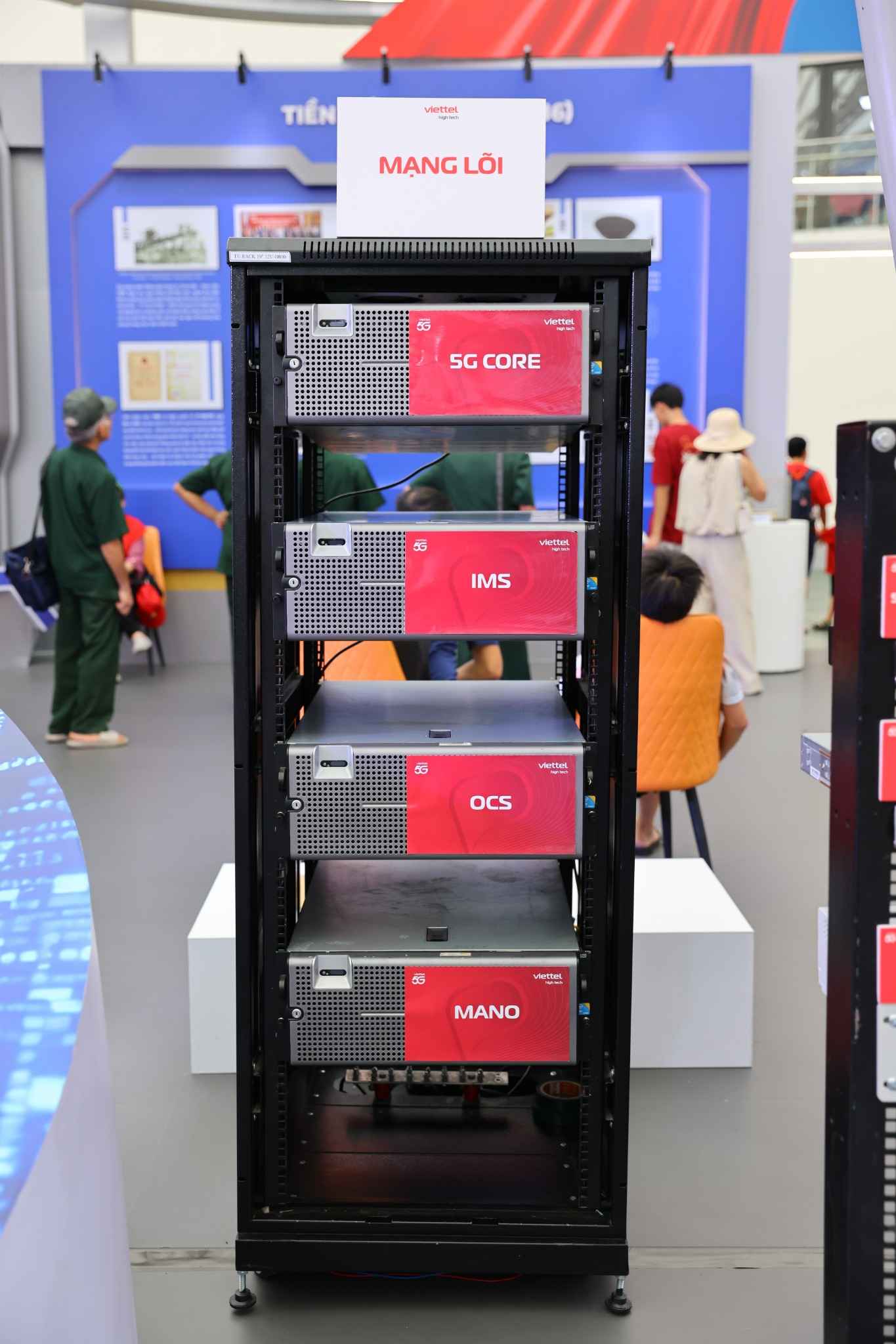 Mang loi cua Viettel High Tech da trien khai ho tro hang trieu thue bao 5G. Anh: Duc Van