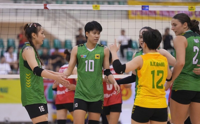 VTV Binh Dien Long An team is carefully considering before deciding whether to go to Brazil to compete or not. Photo: VFV