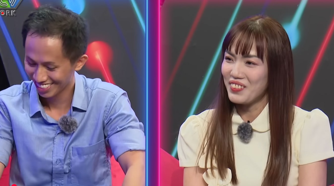 The couple on the show "You want to date". Photo: MCV Producer.