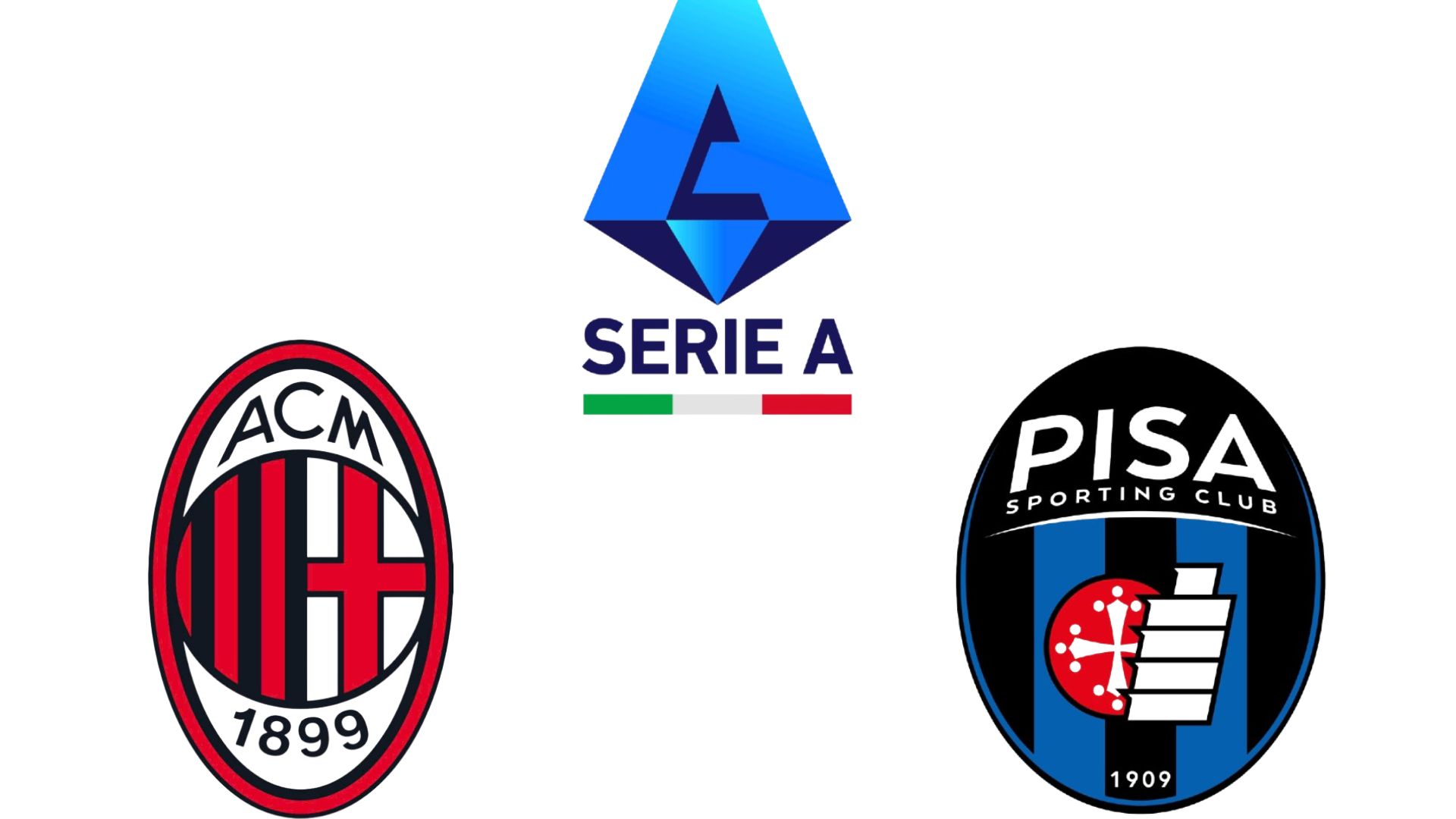 AC 밀란 세리에 A에서 피사와 맞대결. 그래픽: 반 안