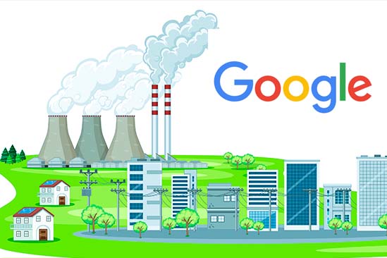 Google は、データセンターにエネルギーを供給するために、CCS と組み合わせたブロードウィング ガス発電所に投資しましたが、依然として環境論争を引き起こしました。グラフィック: カッティエン