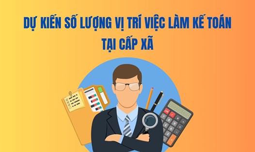 Dự kiến số lượng vị trí việc làm kế toán tại cấp xã