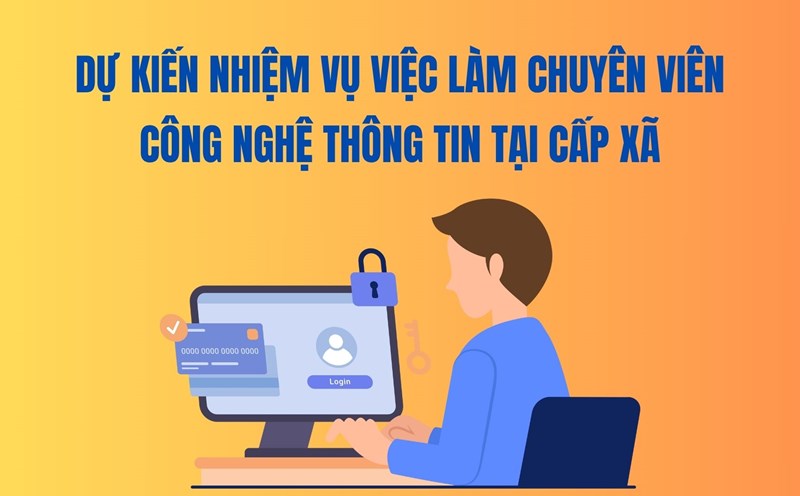 Expected job tasks for information technology specialists at the commune level