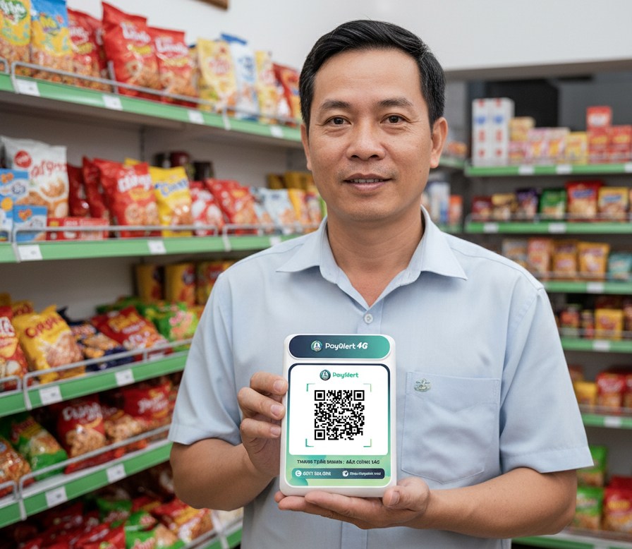 Loa thong bao thanh toan giup ban hang thuan tien hon