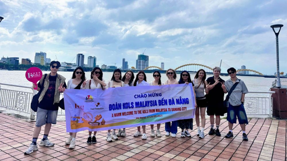 Trong 5 ngay 4 dem, doan da trai nghiem tron ven ve dep da sac cua Da Nang. Anh: So VHTTDL