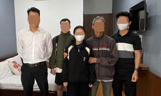 Nạn nhân L.T.A.N. được Công an Đà Nẵng giải cứu thành công sau khi bị các đối tượng “bắt cóc online”. Ảnh: Bảo Ngọc