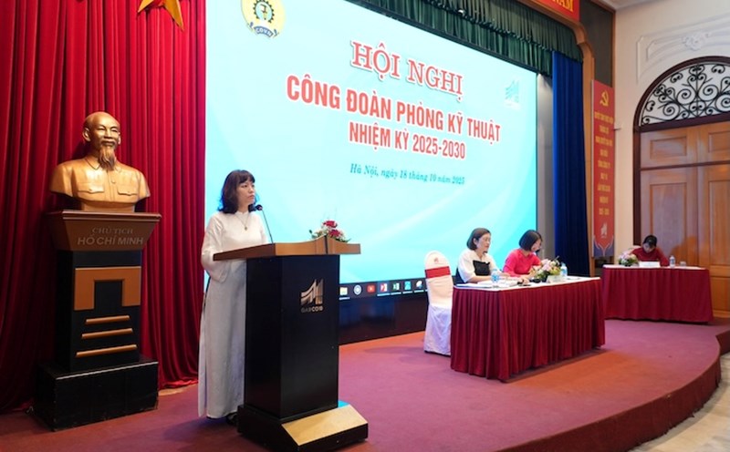 The Congress of the Trade Unions at all levels of Garment Corporation 10 is being held to move towards the 32nd Congress of the Trade Union of Garment Corporation 10. Photo: IDM