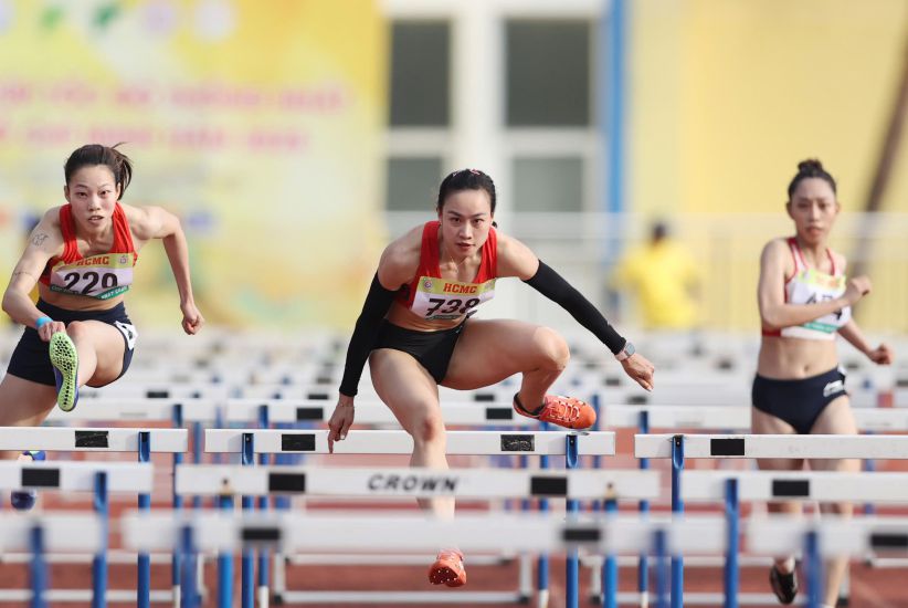 베트남 육상 선수들. 사진: 탄 부