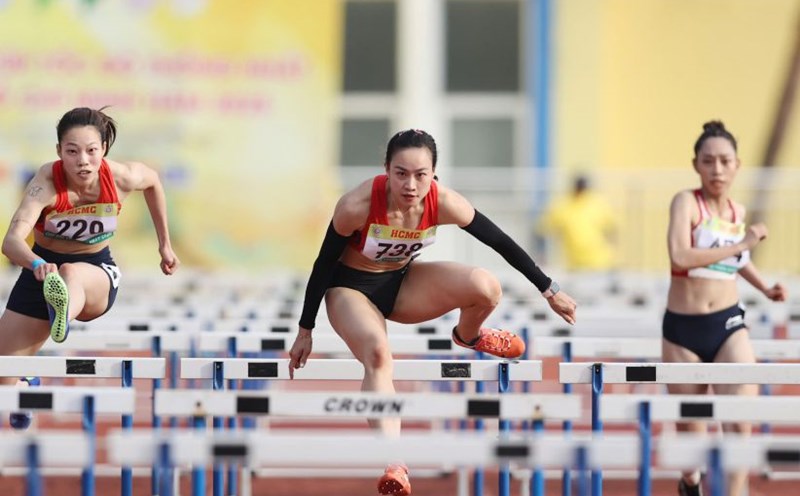 Vietnamese athletes. Photo: Thanh Vu