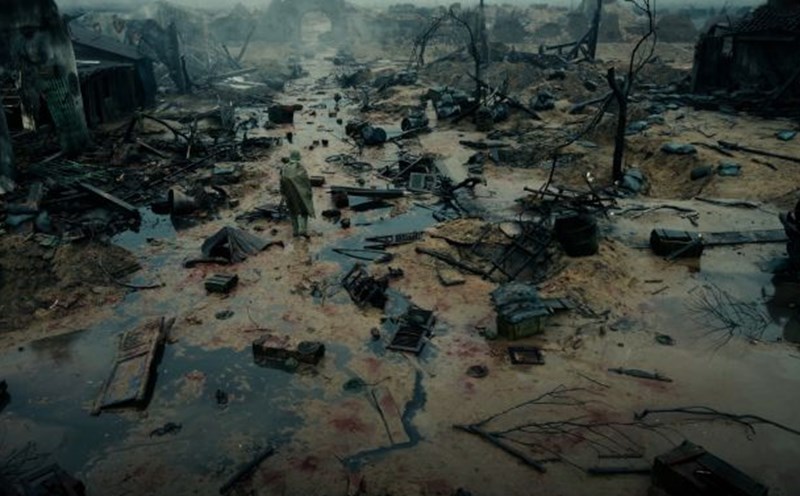 The film "Red Rain" is predicted to receive many nominations if it participates in the Dieu Canh Award. Photo: Provided by the manufacturer