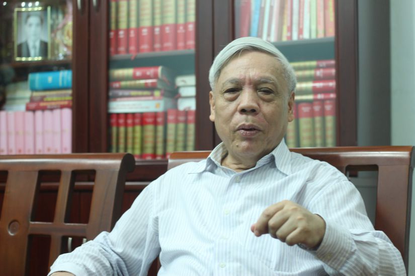 Associate Professor, Dr. Nguyen Trong Phuc - former Director of the Institute of Party History (Ho Chi Minh National Academy of Politics). Photo: Tran Vuong