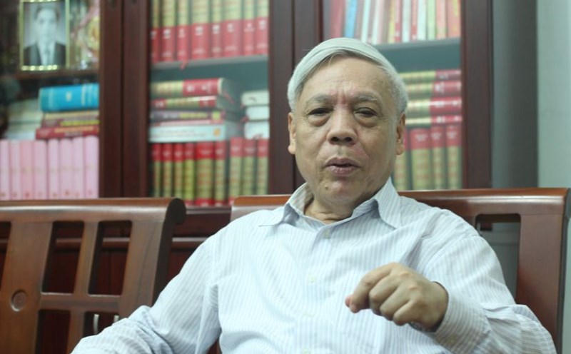 Associate Professor, Dr. Nguyen Trong Phuc - former Director of the Institute of Party History (Ho Chi Minh National Academy of Politics). Photo: Tran Vuong