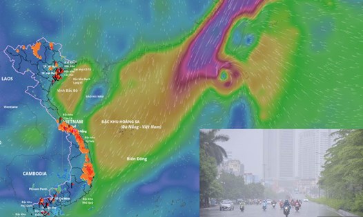 Dự báo số cơn bão, áp thấp nhiệt đới sắp xuất hiện trong 1 tháng tới