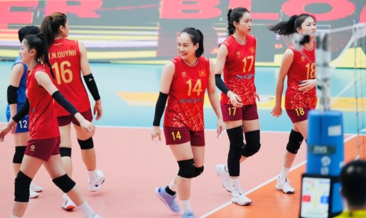 Đội tuyển bóng chuyền nữ Việt Nam sẽ bắt đầu hội quân vào ngày 25.10. Ảnh: VFV