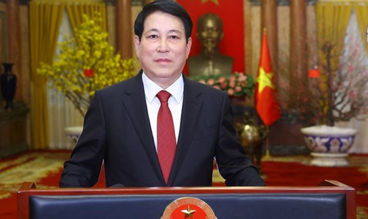 Ủy viên Bộ Chính trị, Chủ tịch nước Lương Cường. Ảnh: TTXVN