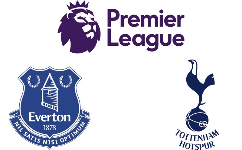 Everton face Tottenham in the Premier League. Graphics: Van An
