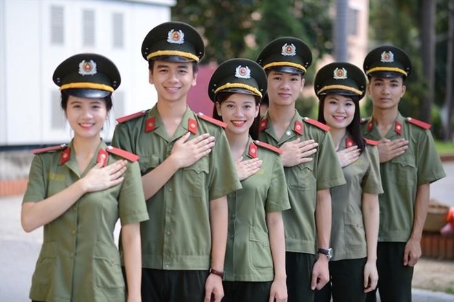The People's Security Academy announced the additional admission of new full-time universities for admission in 2025 until October 27. Photo: People's Security Academy
