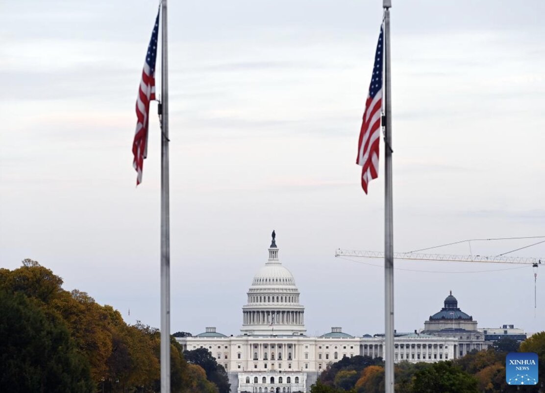 The US government has been closed since early October. Photo: Xinhua