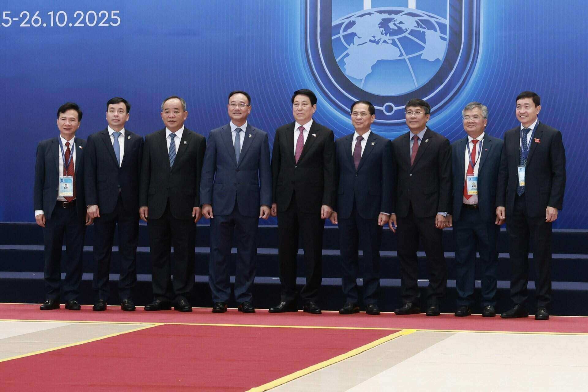 According to the program, Politburo member and President Luong Cuong and United Nations Secretary General Antonio Guterres will speak at the opening ceremony of the Hanoi Convention. Photo: Hai Nguyen