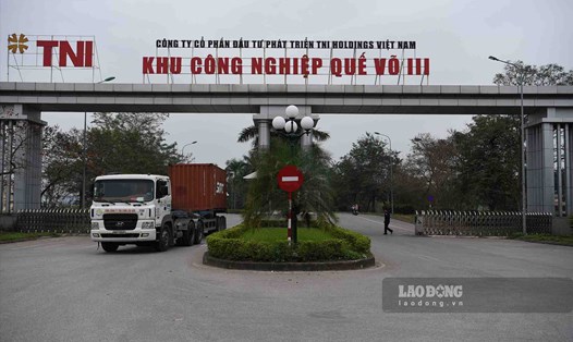 Dự án KCN Quế Võ III (tỉnh Bắc Ninh). Ảnh: Vân Trường