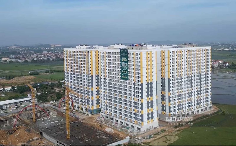 A social housing project in Nenh ward, Bac Ninh province. Photo: Tran Tuan