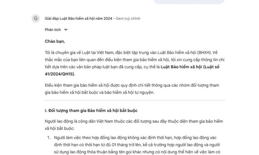 Công đoàn xã Châu Pha sử dụng Bộ trợ lý ảo bằng trí tuệ nhân tạo AI hỗ trợ hoạt động. Ảnh: Thành An