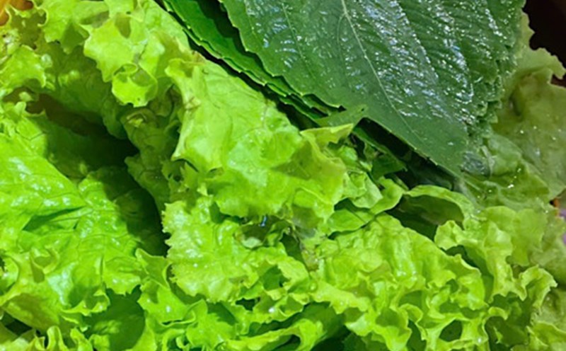 Salad with lettuce helps improve kidney function. Photo: Quang Minh.