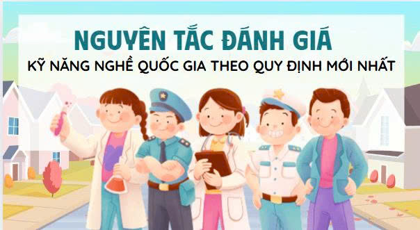 Principles for assessing national vocational skills according to the latest regulations