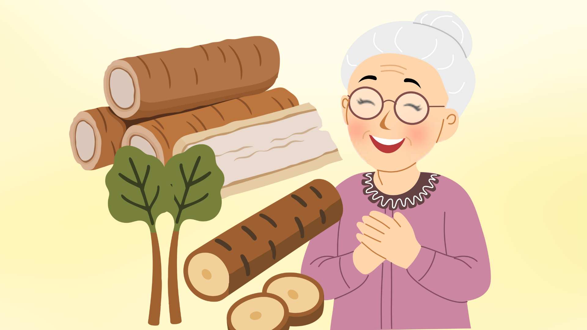 reception for tree root soup helps boost immunity. Graphic photo: Hoang Loc