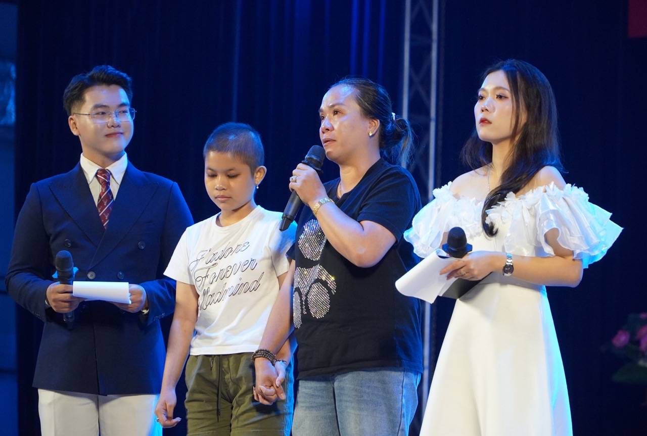 Chi Nguyet Linh - nguoi sang lap bep an khong dong Me Nhu va Mai am benh nhi. Anh: Mai Anh.