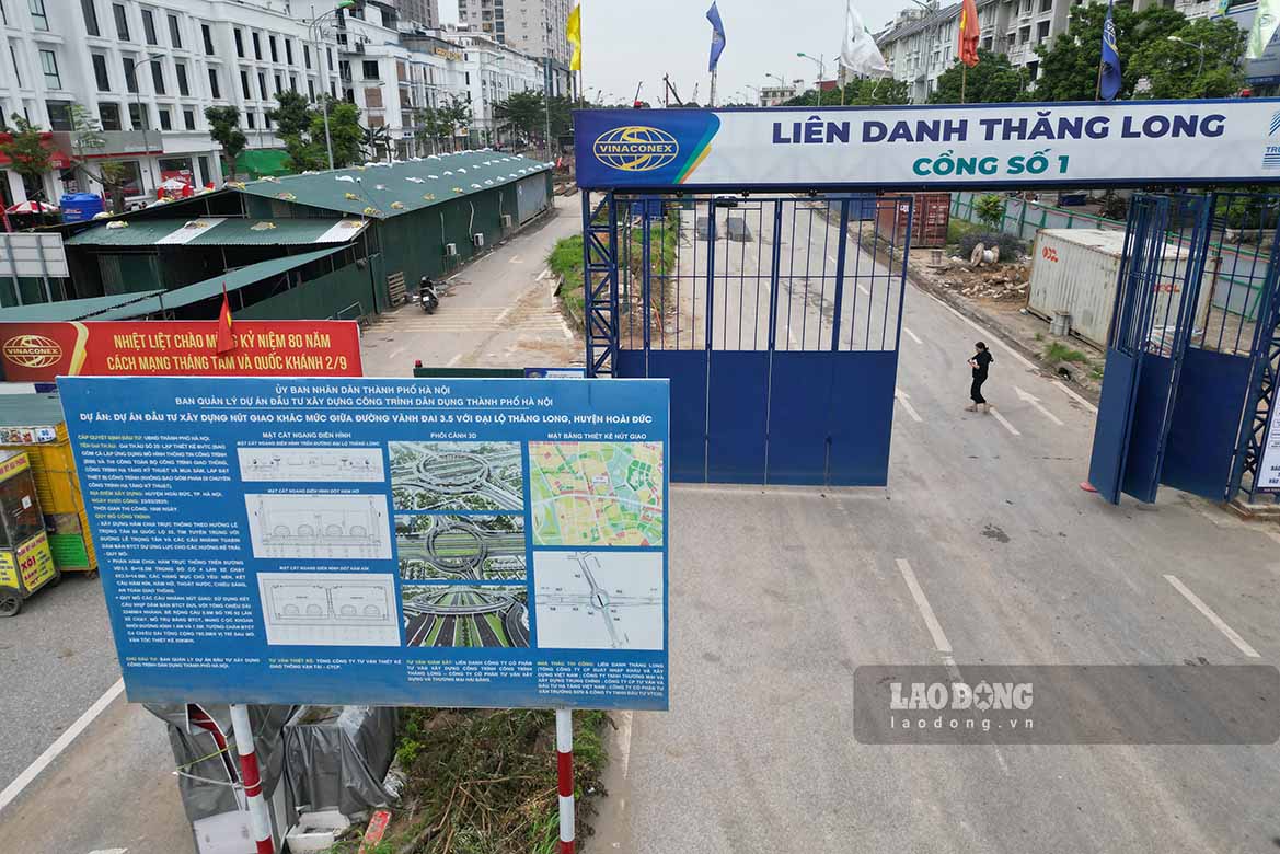 Du an do Ban Quan ly du an Dau tu Xay dung Cong trinh Dan dung Ha Noi lam chu dau tu, tong muc dau tu 2.384 ti dong, trien khai tu 2022 – 2026. Ong Dinh Manh Toan, chi huy truong du an, cho biet cong trinh du kien hoan thanh sau 1.000 ngay thi cong.